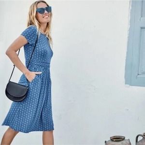Boden Amelie Geometric Jersey Dress Size 12